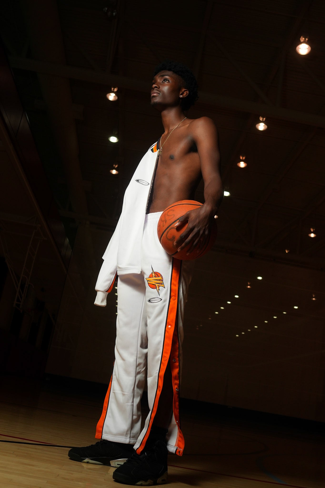 SIDELINE TEARAWAYS [WHITE/ORANGE]