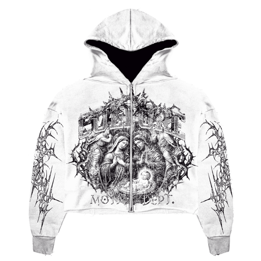 EVILTHORNS HOODIE [WHITE]