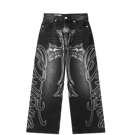 CROSSROAD SAINTS DENIM [BLACK]