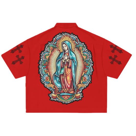 BLOOD OF GUADALUPE UTILITY SHIRT [RED]