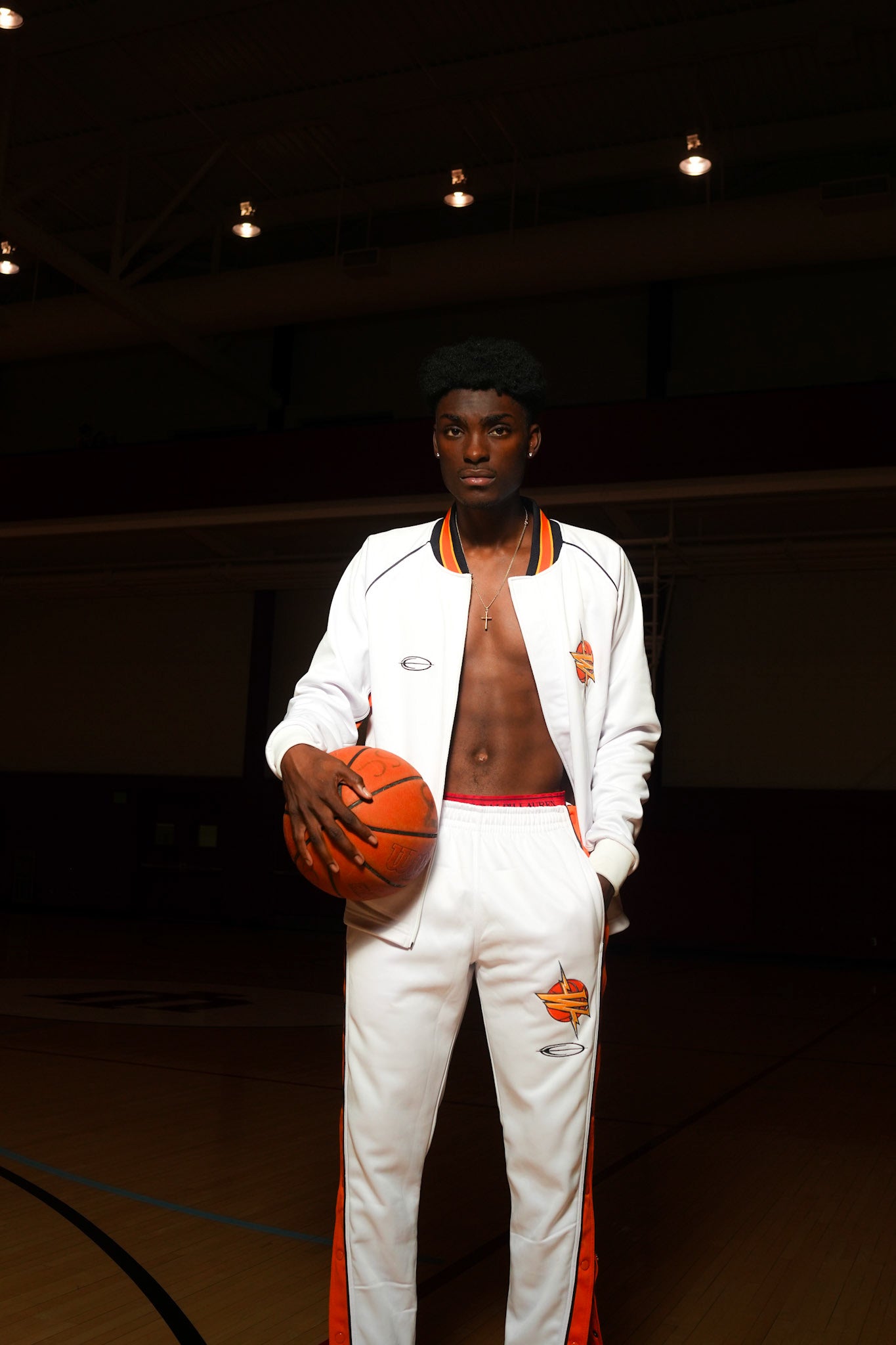SIDELINE TEARAWAYS [WHITE/ORANGE]